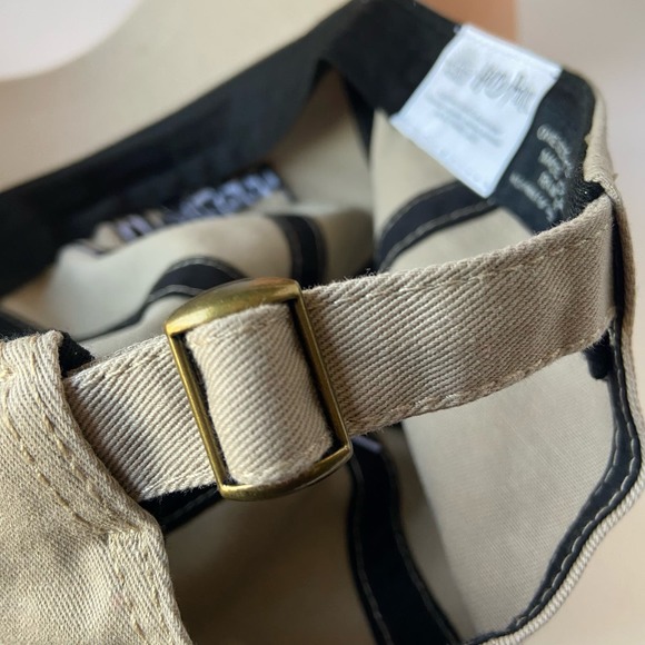 Harry Potter Mischief Managed Cap Wizarding World NWT One Size Adjustable Khaki - Picture 8 of 10